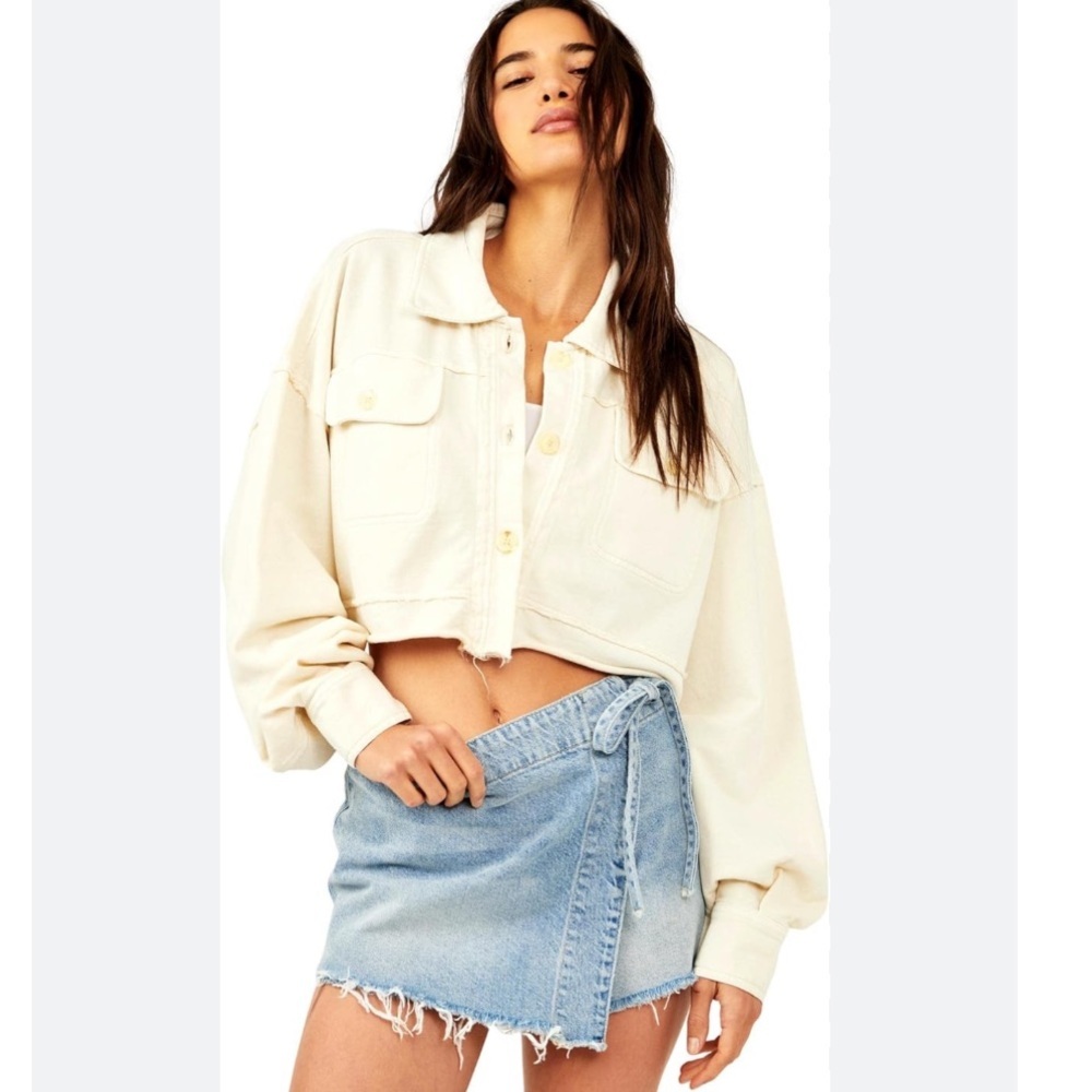 Free People Saturday Shirt Jacket